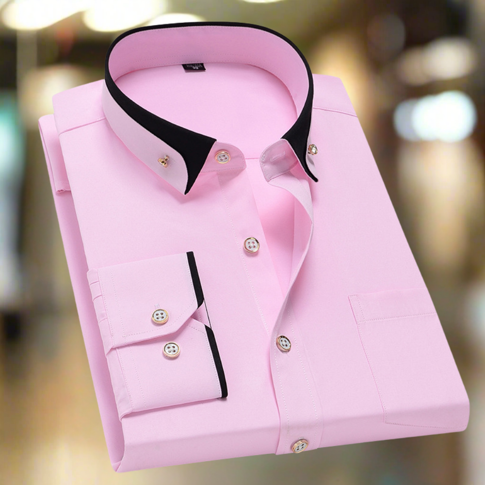 Albert: Classic Cotton Long Sleeve Shirt