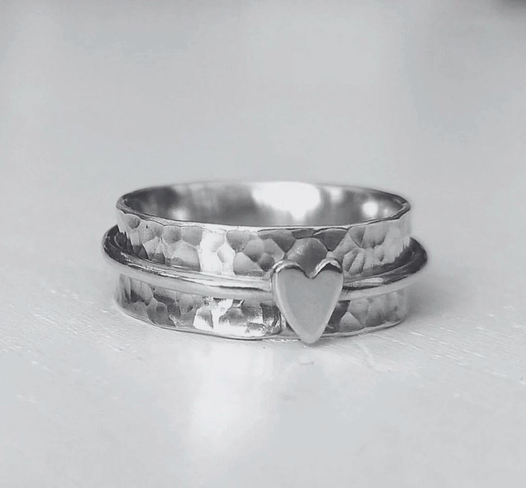 Herz — Silver Heart Ring