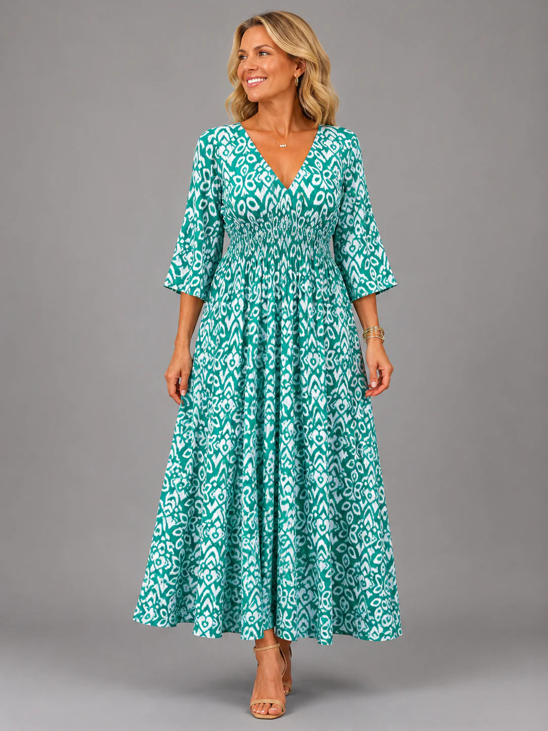 Althéa — Bohemian Relaxed Midi Dress