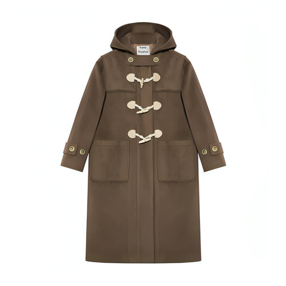 Hooded Melton Warmth Coat