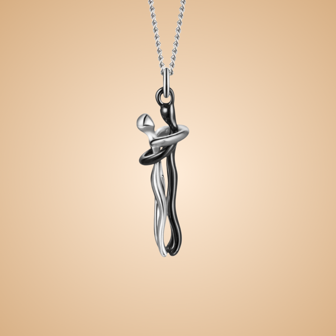 Auréne Eternal Love Embrace Pendant Necklace