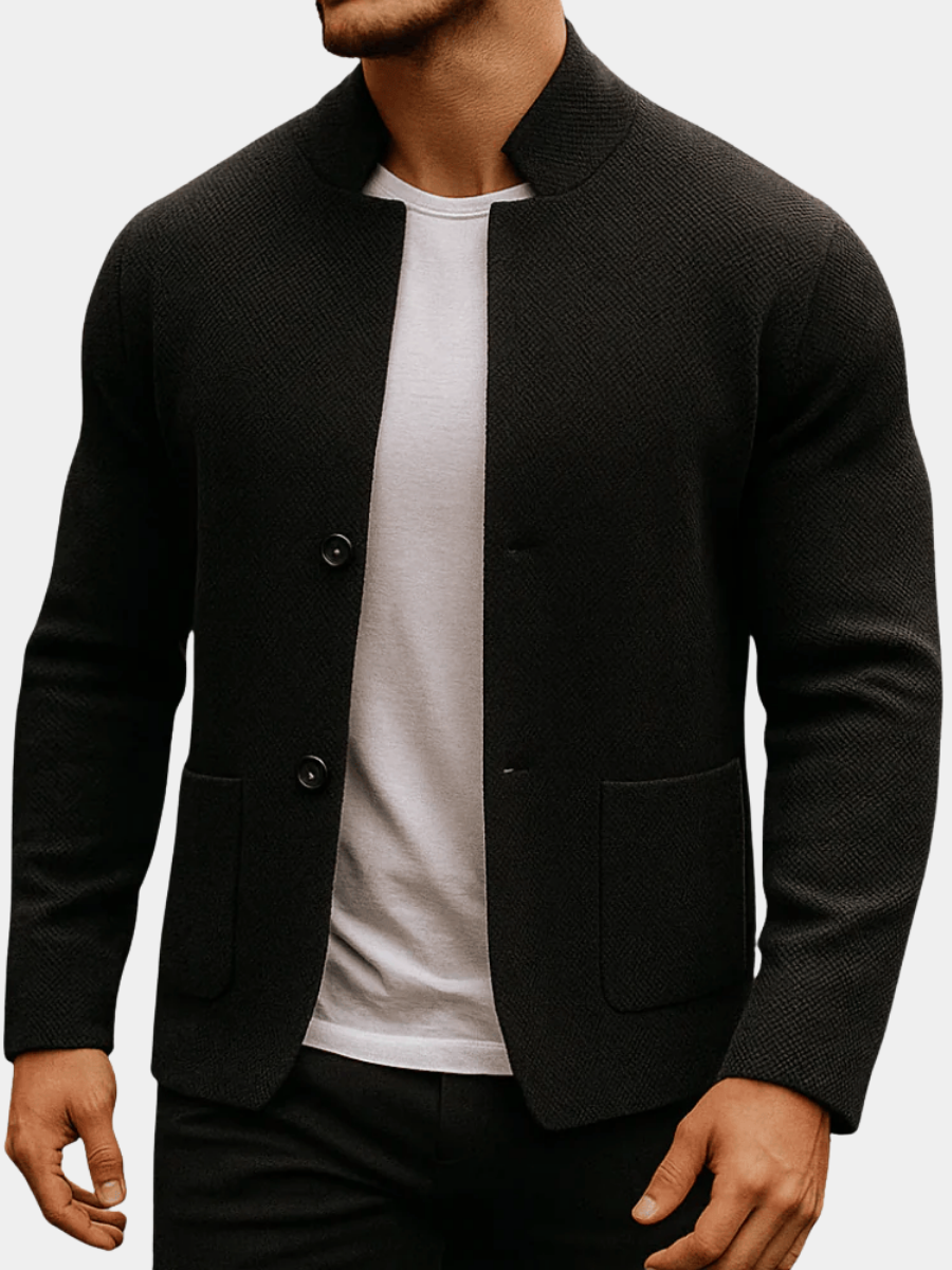 Premium Structured Cardigan - Relaxed Vest