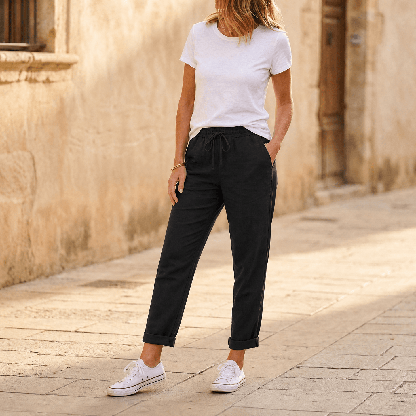 Linèvre — Relaxed Straight-Leg Linen Trouser