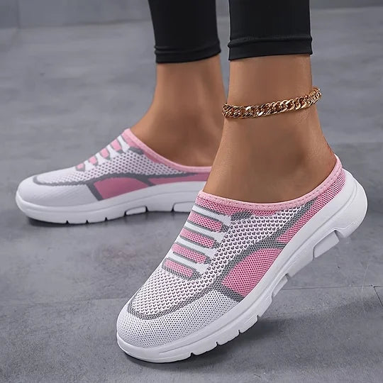 Orthotic Slip-On Shoes with Breathable Comfort Support