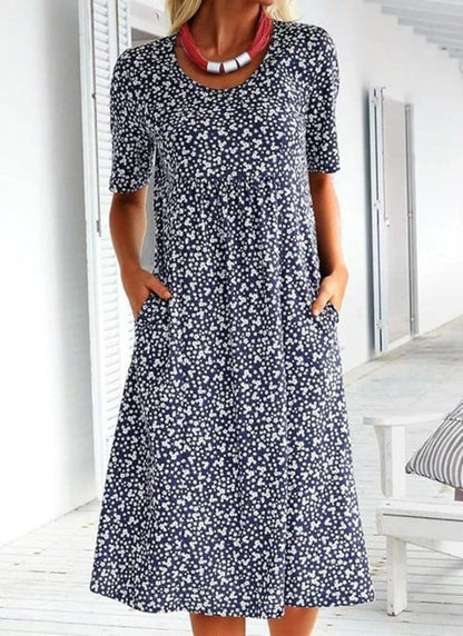 Vanny – Floral Pocket Maxi Dress