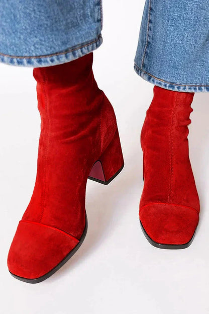 Eva - Comfortable Heeled Boots