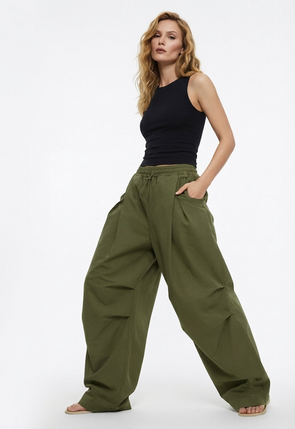 Kastara — Voluminous Pleated Lantern Trousers