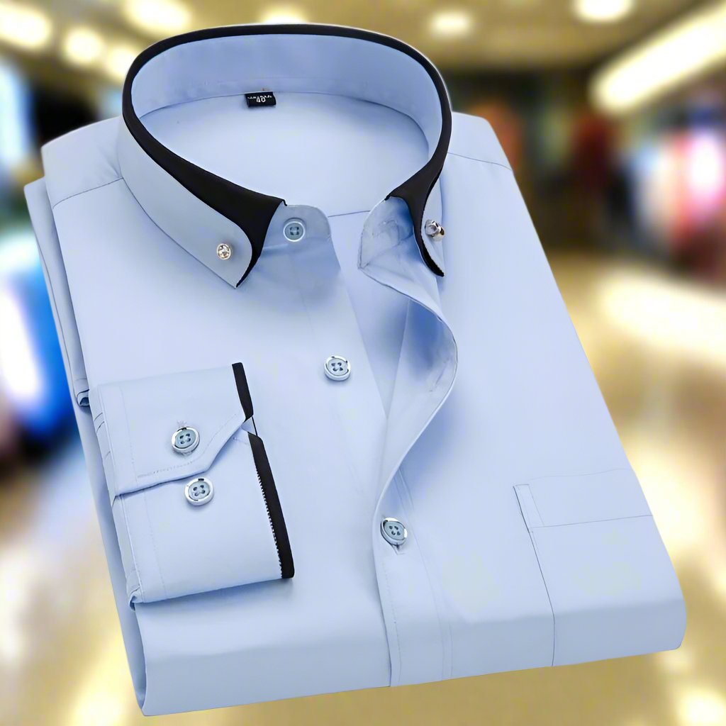Albert: Classic Cotton Long Sleeve Shirt