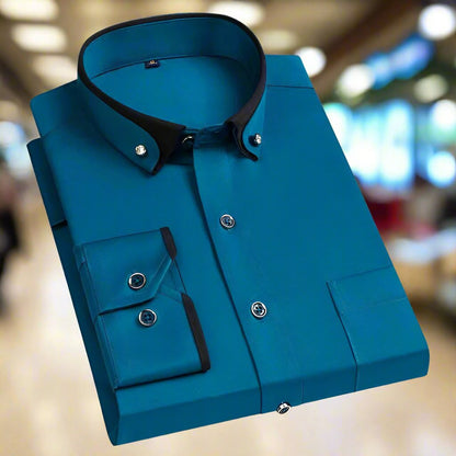 Albert: Classic Cotton Long Sleeve Shirt