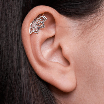 Mandala Helix Cartilage Earring