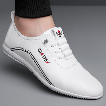 Vello — Men's Slip-On PU Leather Sneakers