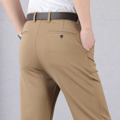 Men's Classic Casual Pants with High Elasticity