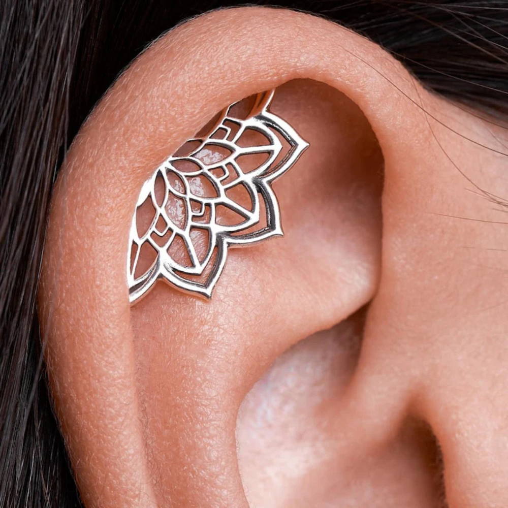 Mandala Helix Cartilage Earring
