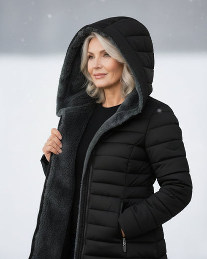 Elena - Comfortable Quilted Winter Coat