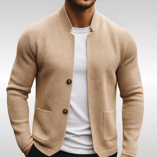 Premium Structured Cardigan - Relaxed Vest
