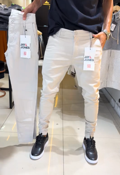 Gravio — Men's Slim-Fit Casual Trousers