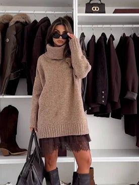 Caelyne — The Knitted Sweater & Skirt Set