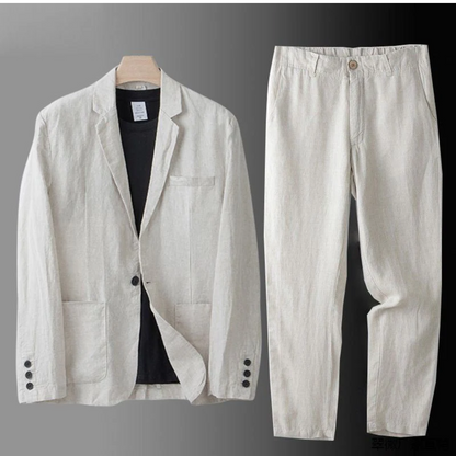 Elegant Linen Set — Breathable Co-Ord