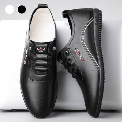 Vello — Men's Slip-On PU Leather Sneakers