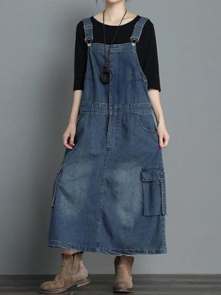 Devé — Loose Fit Denim Dress