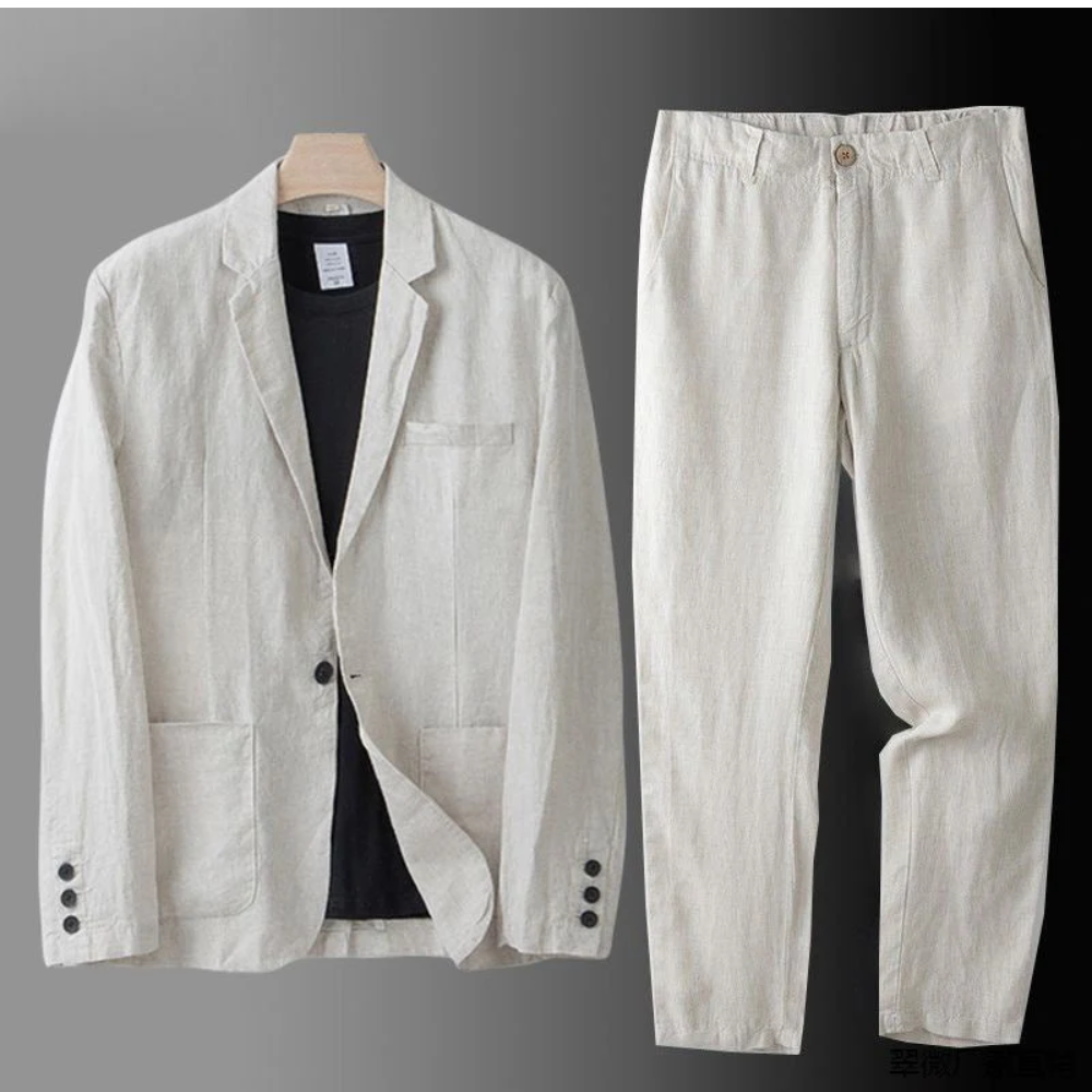 Linara — Men's Tailored Linen Set