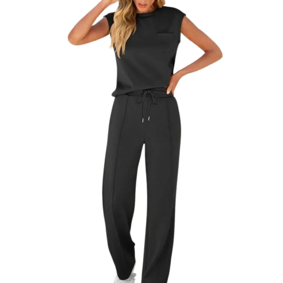 KAIYA - Casual Soft Lounge Co-Ord