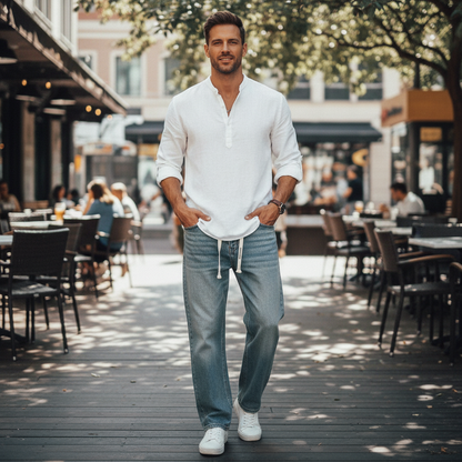 Darven —  Relaxed Straight-Leg Jeans