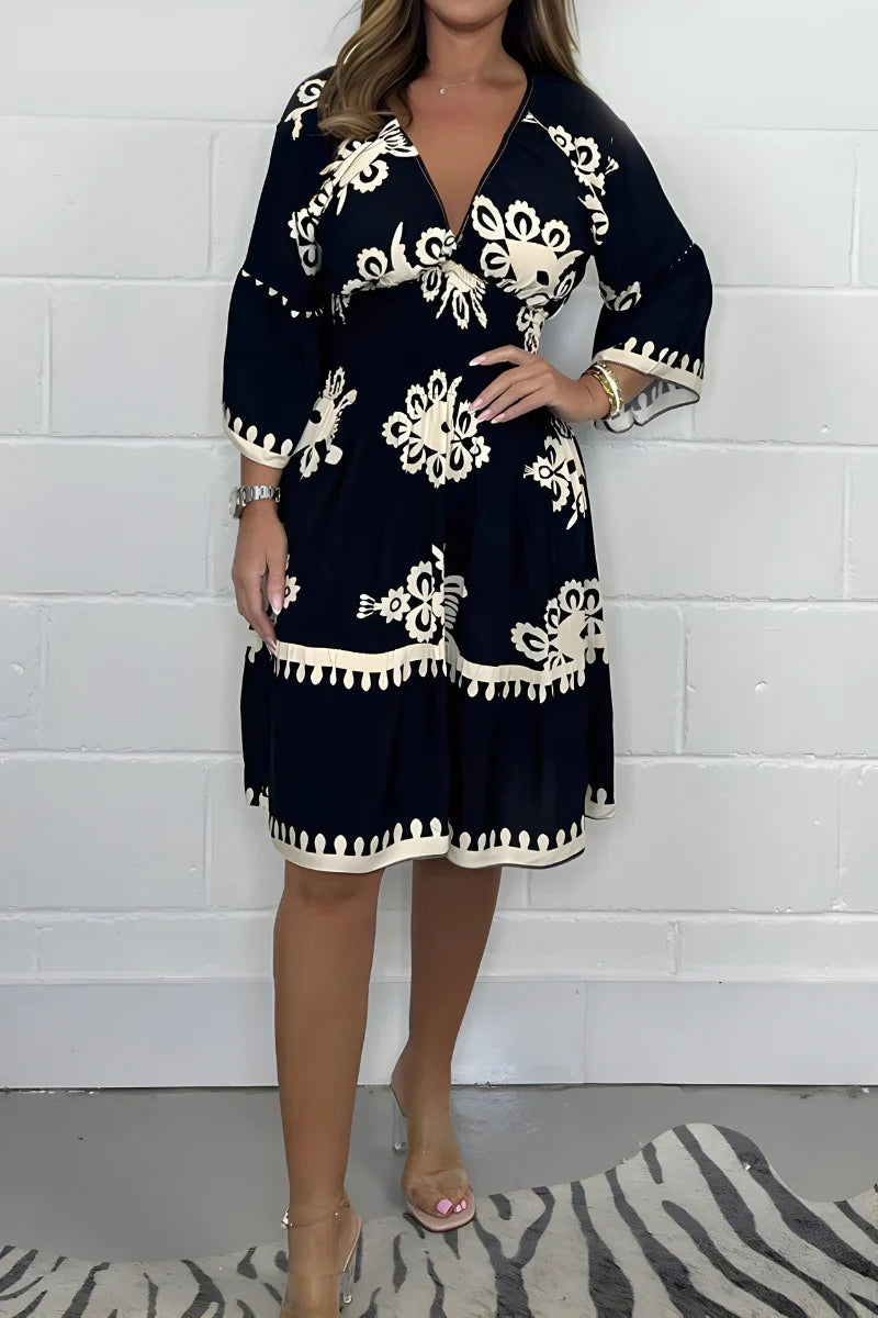 Lira — Flowy Boho Maxi Dress