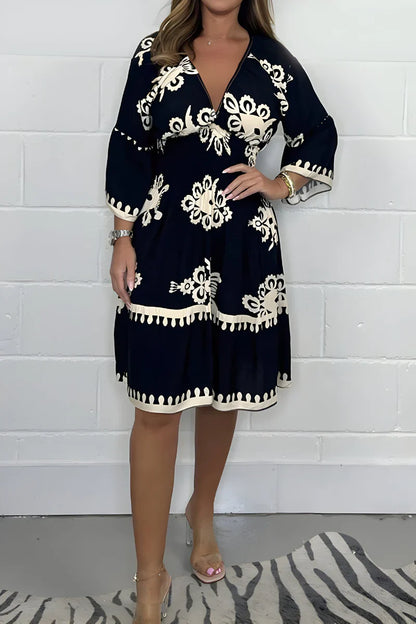 Lira — Flowy Boho Maxi Dress