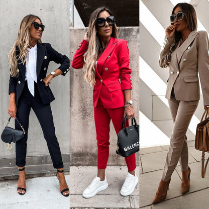 Antonia — Blazer & Trouser Two-Piece Suit