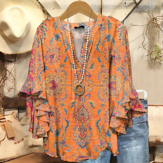 Casual Vintage Blouse
