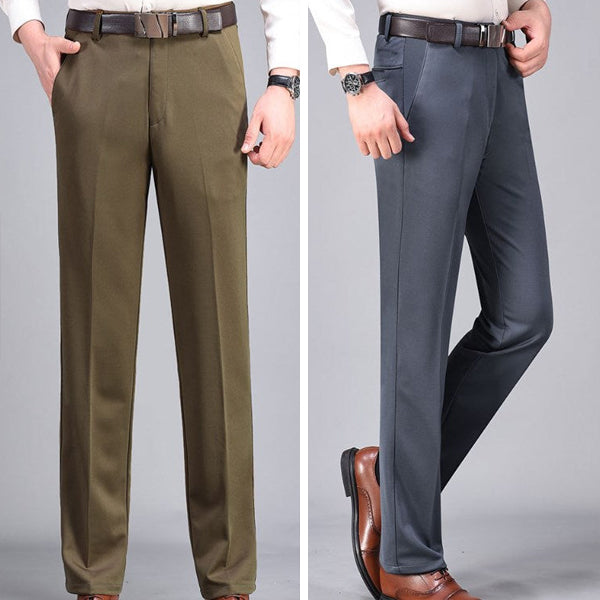 Stretch Tapered Trousers - Adaptive Comfort