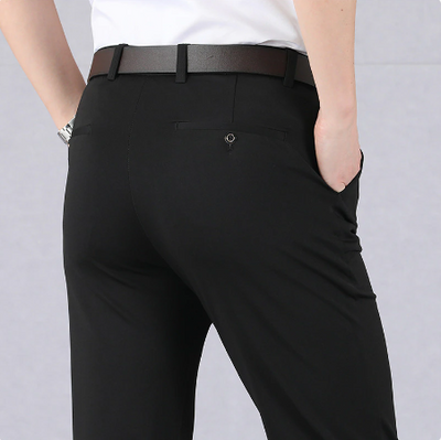 Men's Classic Casual Pants with High Elasticity