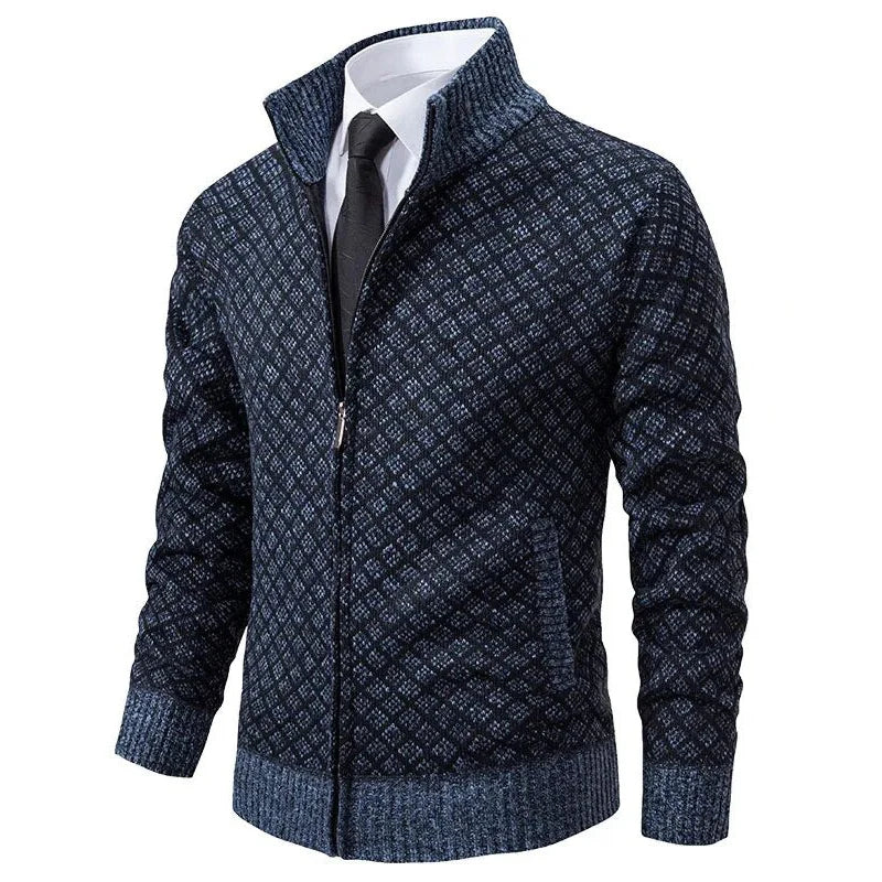 Oliver - Luxurious Zip Cardigan