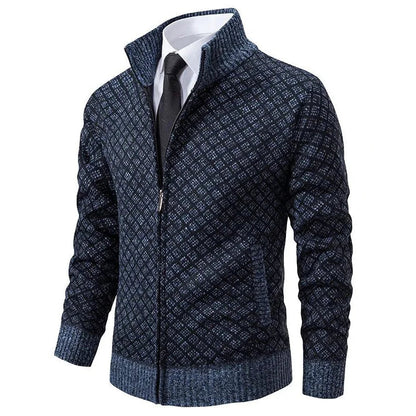 Oliver - Luxurious Zip Cardigan
