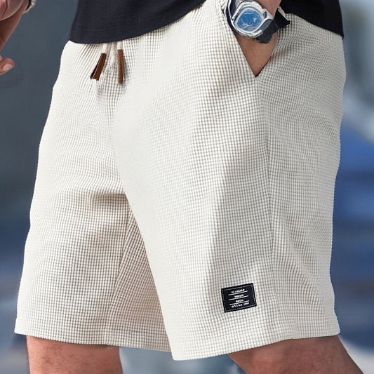 Men's Comfort Shorts — Elastic Waist Design