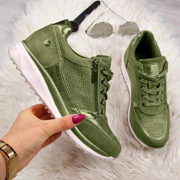 Elegant Women's Comfortable Shoes - Graceful Low Heel