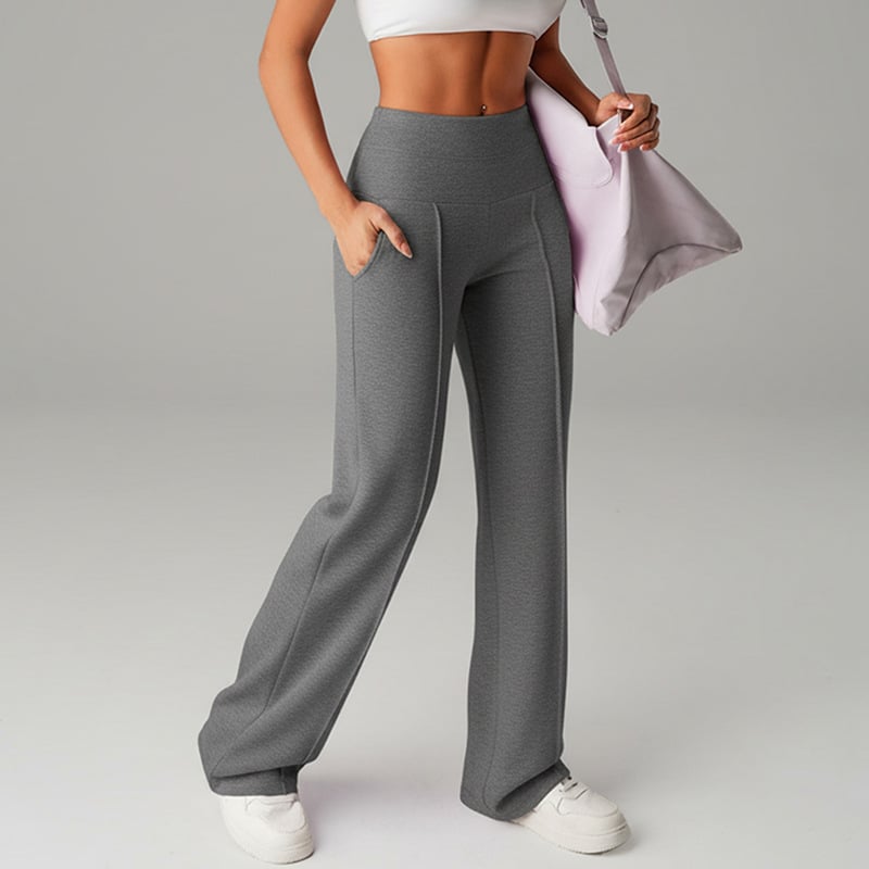 Women's Solid Color Straight Leg Pants