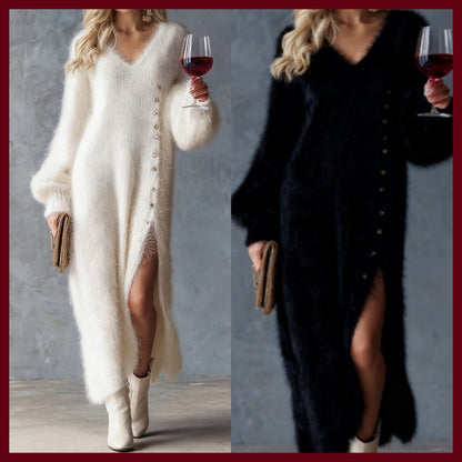 Elegant High-Quality Plush Dress