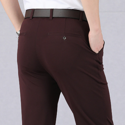 Men's Classic Casual Pants with High Elasticity