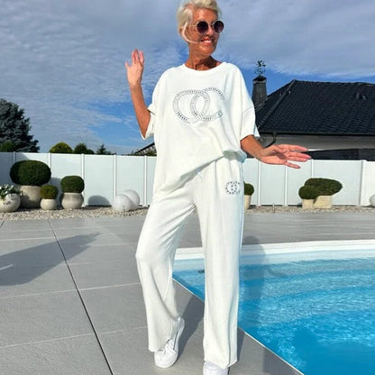 Vaerin — Knit Loungewear Two-Piece Set