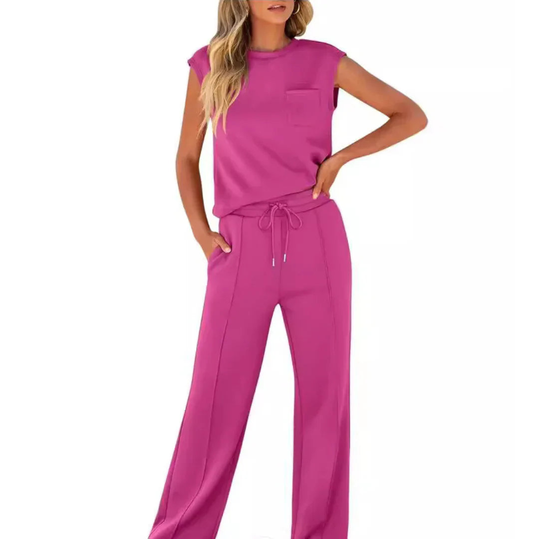 KAIYA - Casual Soft Lounge Co-Ord