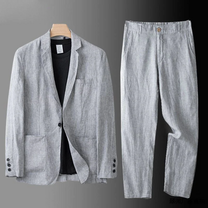 Linara — Men's Tailored Linen Set