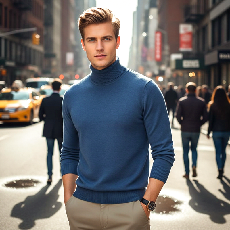 Premium Soft Cashmere Sweater - Luxurious Knit Sweater