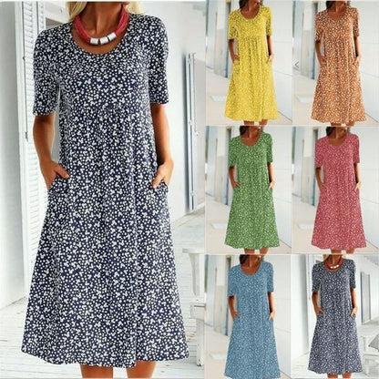 Vanny – Floral Pocket Maxi Dress