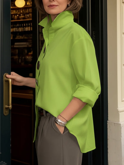 Artisanal White - Refined Comfortable Blouse