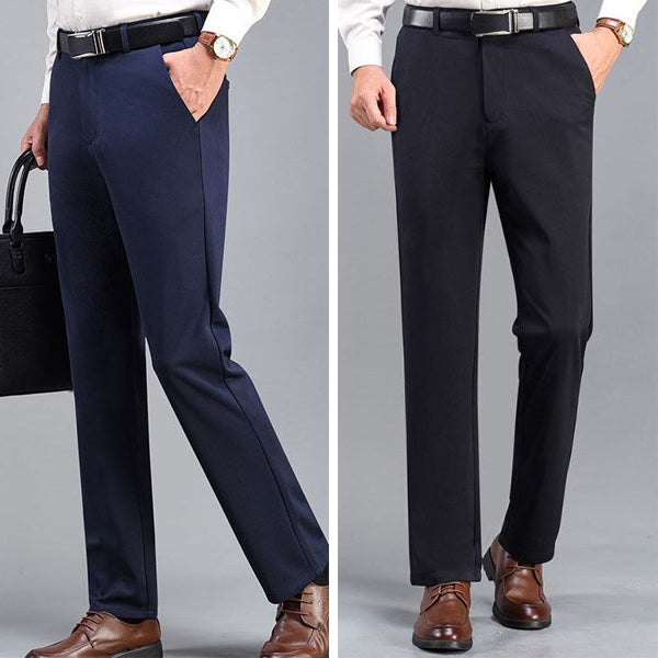 Stretch Tapered Trousers - Adaptive Comfort