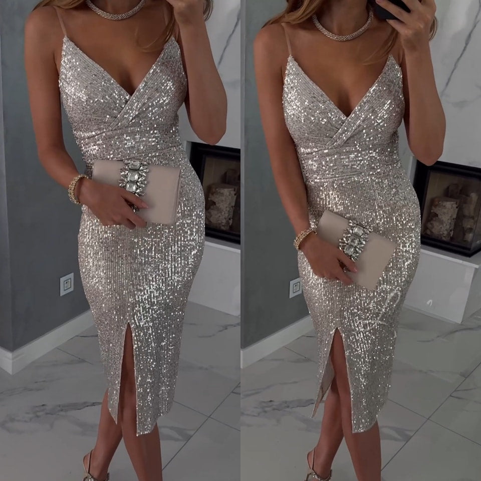 Shine — Sequin Cocktail Dress