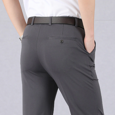 Men's Classic Casual Pants with High Elasticity