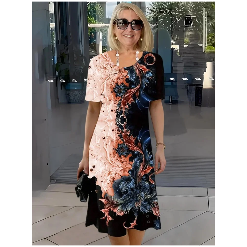 The Rosalia - Effortless Floral Midi